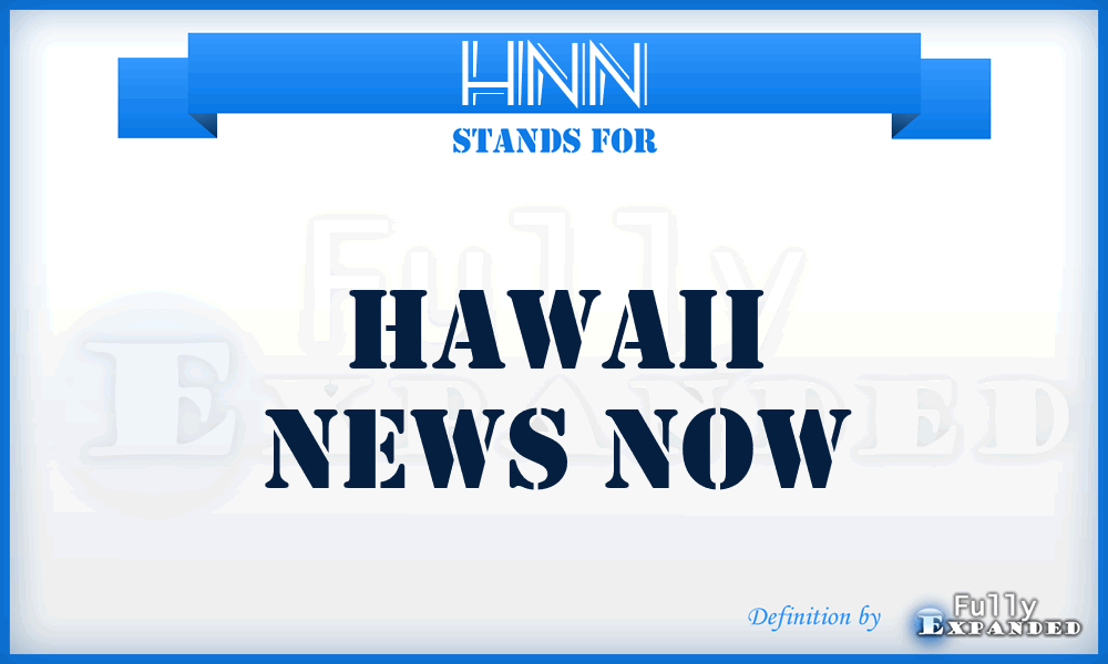 HNN - Hawaii News Now