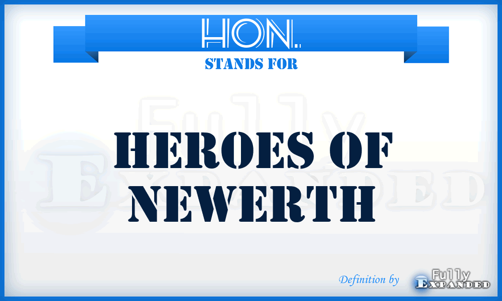 HON. - Heroes Of Newerth