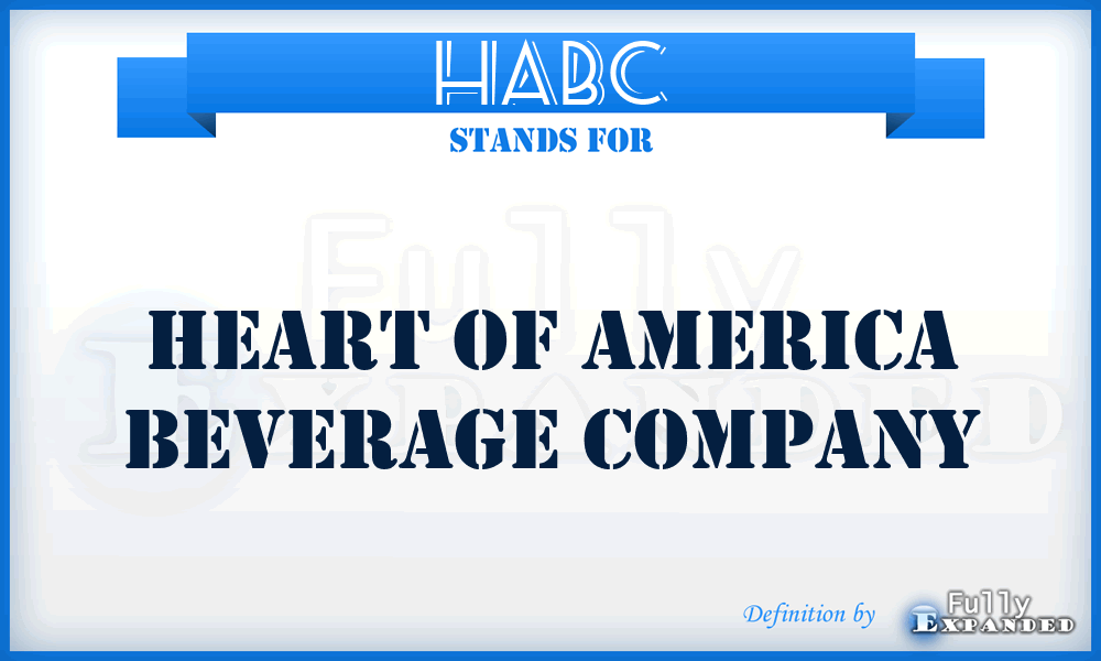 HABC - Heart of America Beverage Company