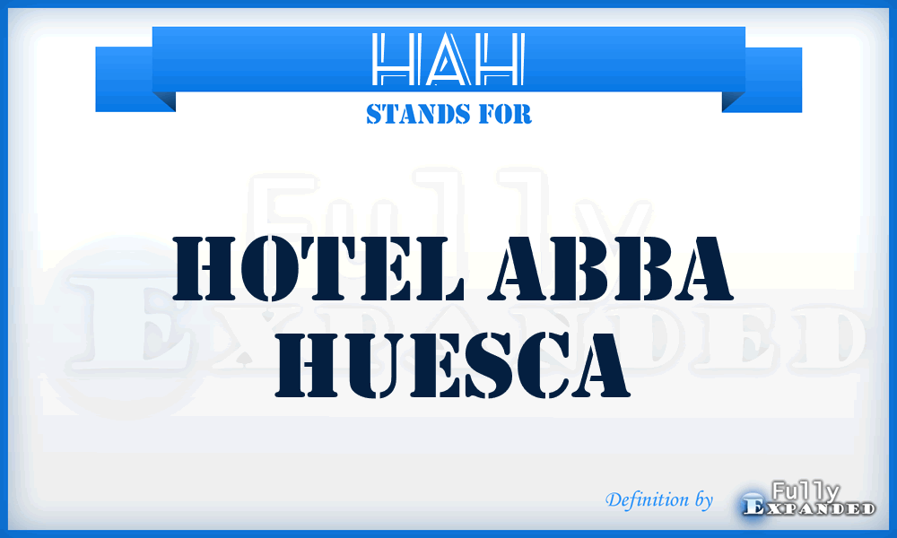 HAH - Hotel Abba Huesca