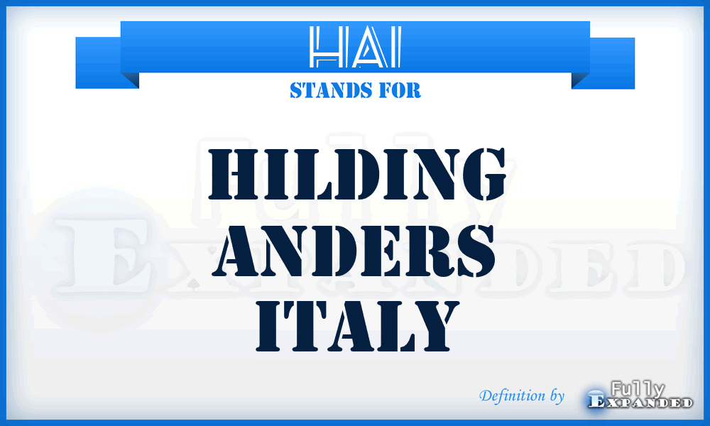 HAI - Hilding Anders Italy