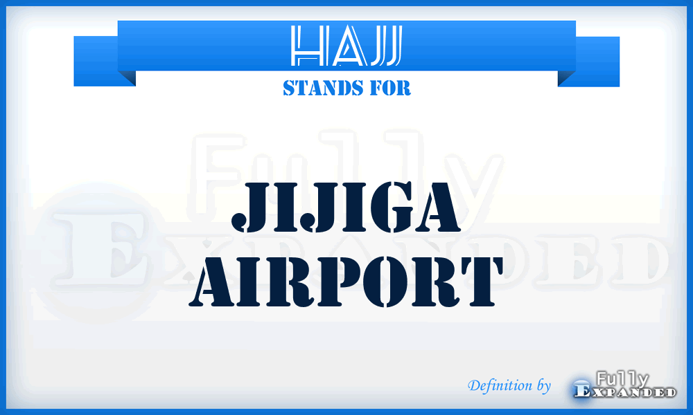 HAJJ - Jijiga airport