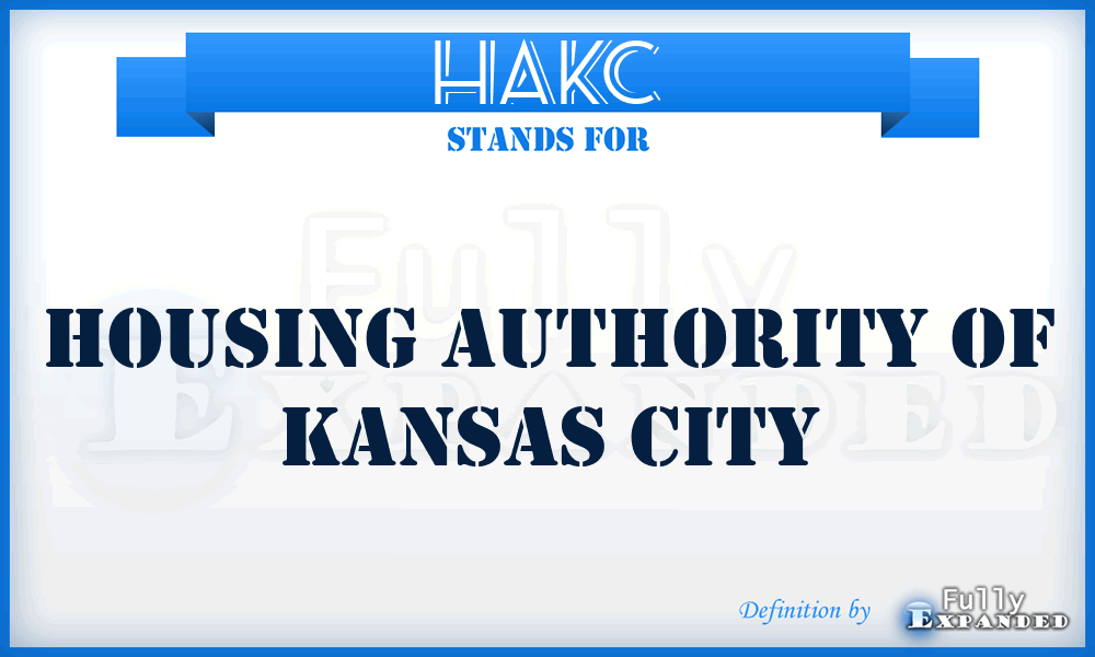 HAKC - Housing Authority of Kansas City