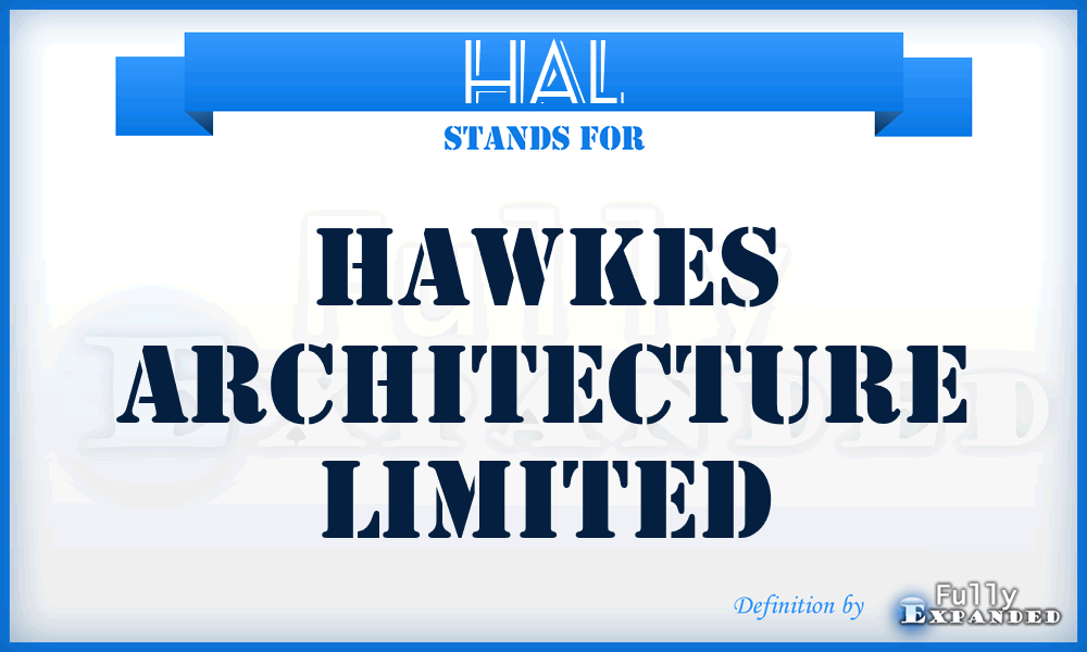 HAL - Hawkes Architecture Limited