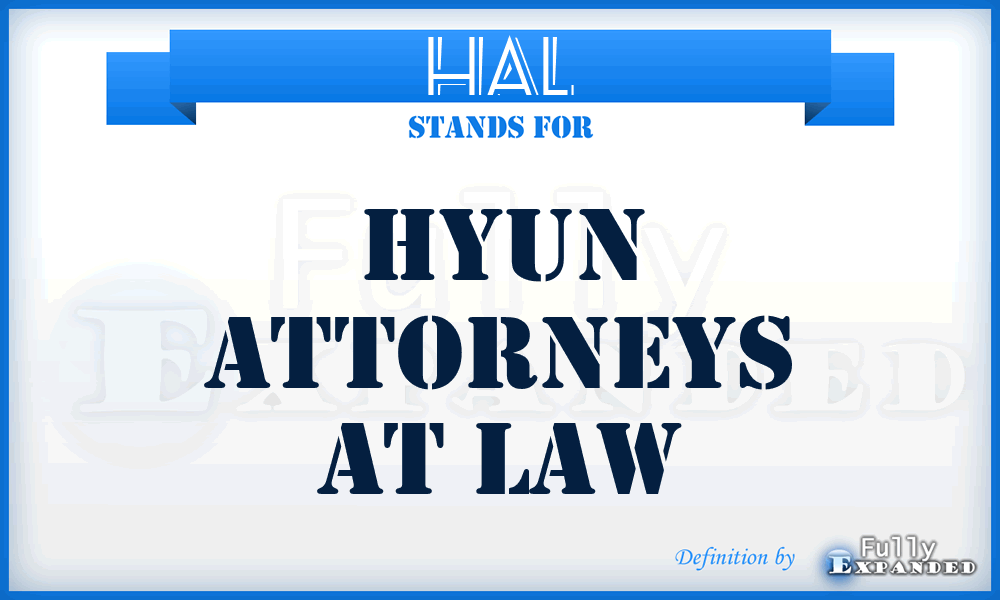 HAL - Hyun Attorneys at Law