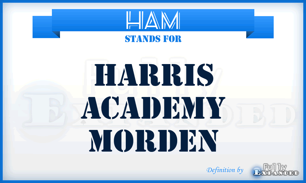 HAM - Harris Academy Morden
