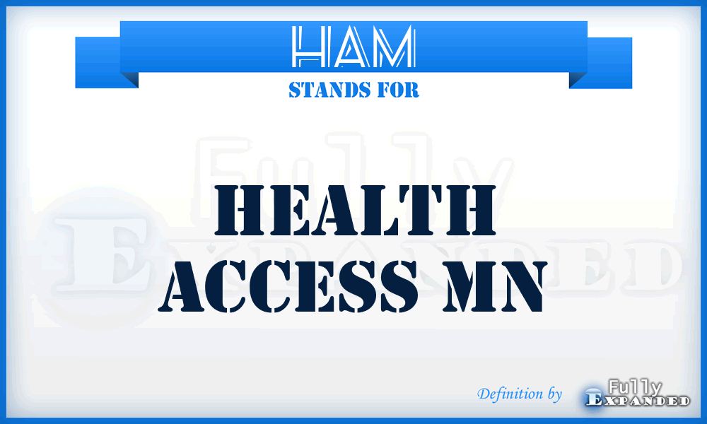 HAM - Health Access Mn