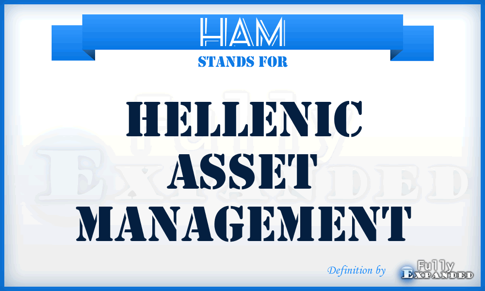 HAM - Hellenic Asset Management