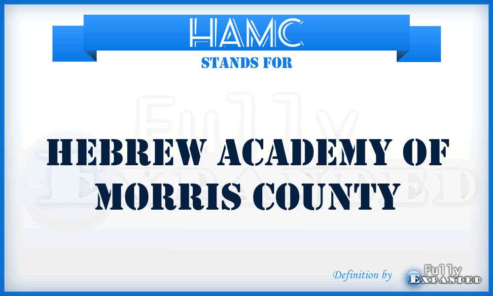 HAMC - Hebrew Academy of Morris County