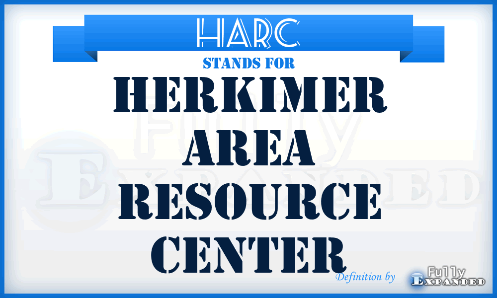 HARC - Herkimer Area Resource Center