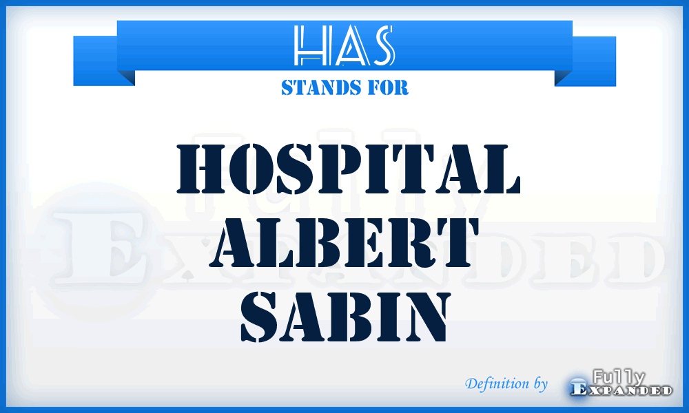 HAS - Hospital Albert Sabin