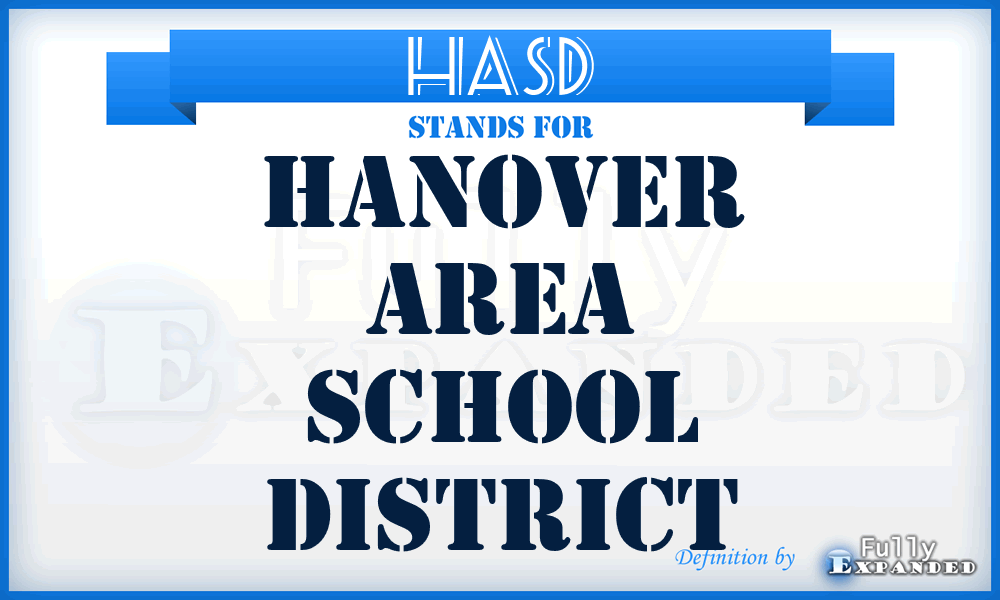 HASD - Hanover Area School District