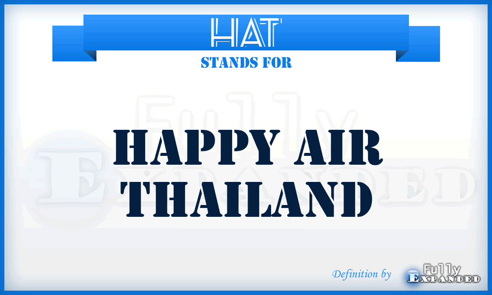 HAT - Happy Air Thailand