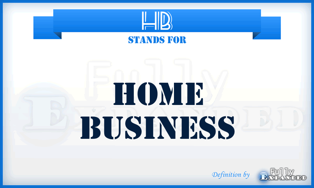 HB - Home Business