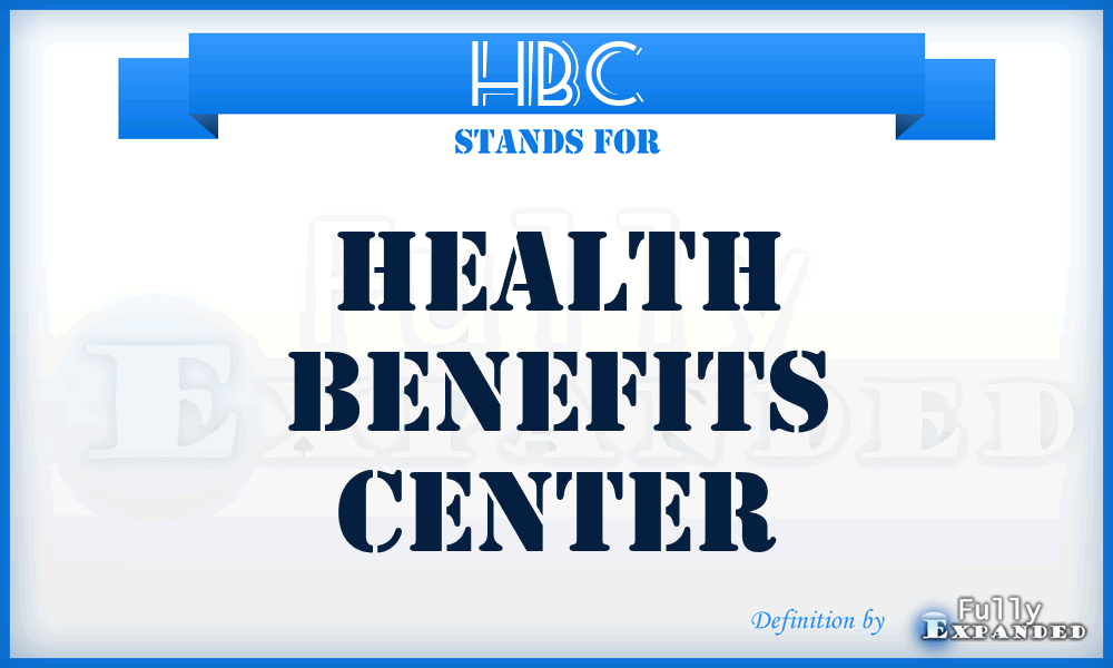 HBC - Health Benefits Center