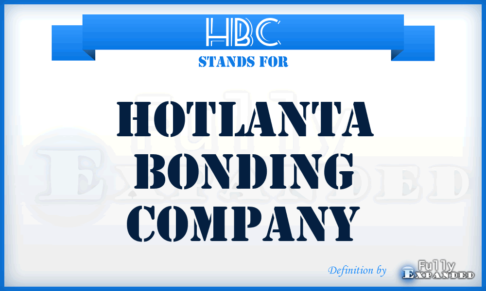 HBC - Hotlanta Bonding Company