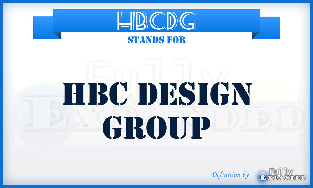 HBCDG - HBC Design Group