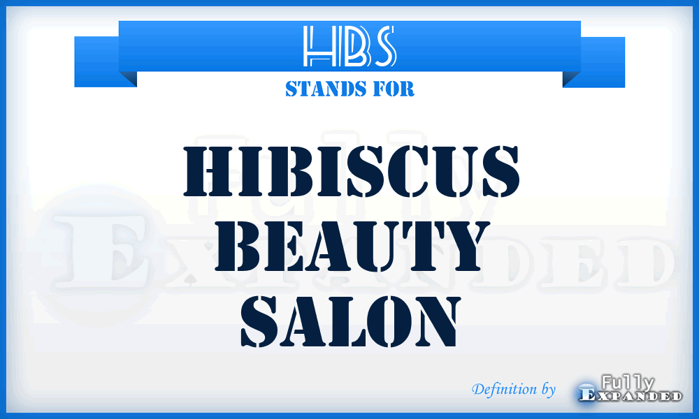 HBS - Hibiscus Beauty Salon
