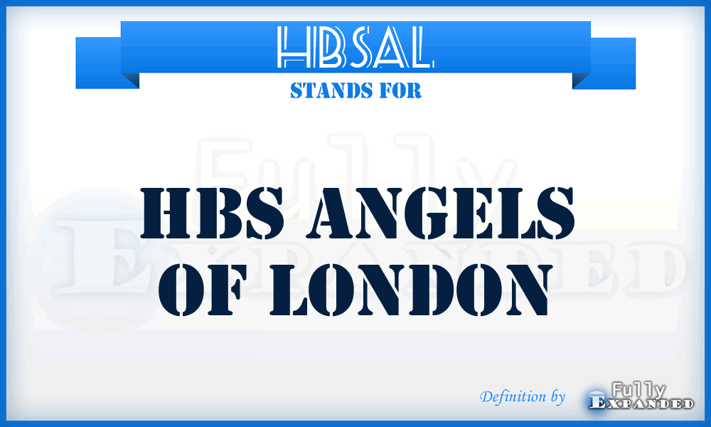 HBSAL - HBS Angels of London