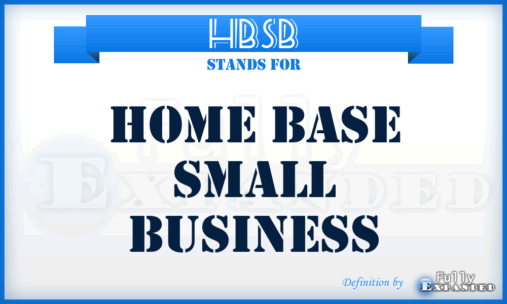 HBSB - Home Base Small Business