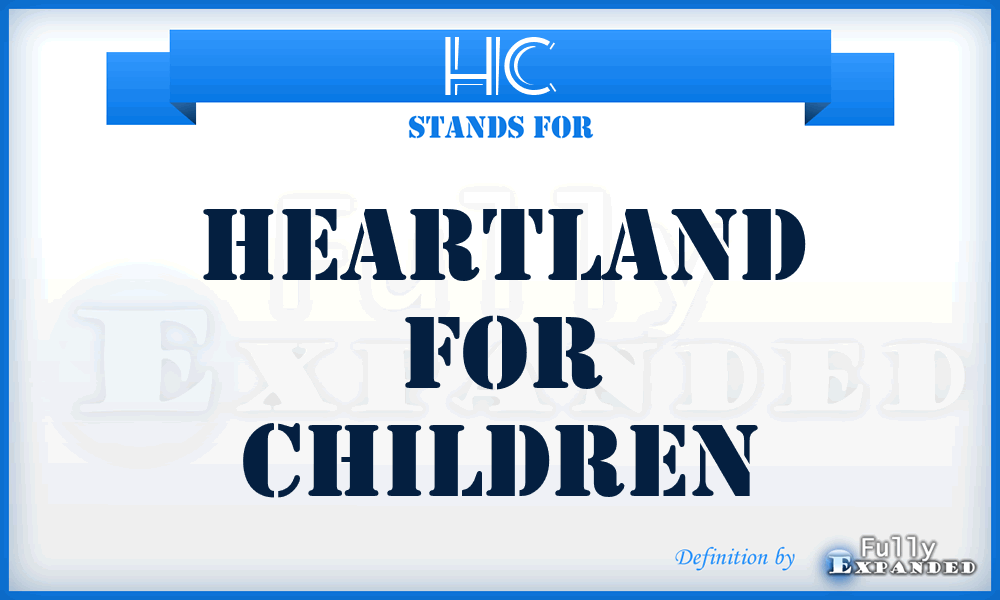 HC - Heartland for Children