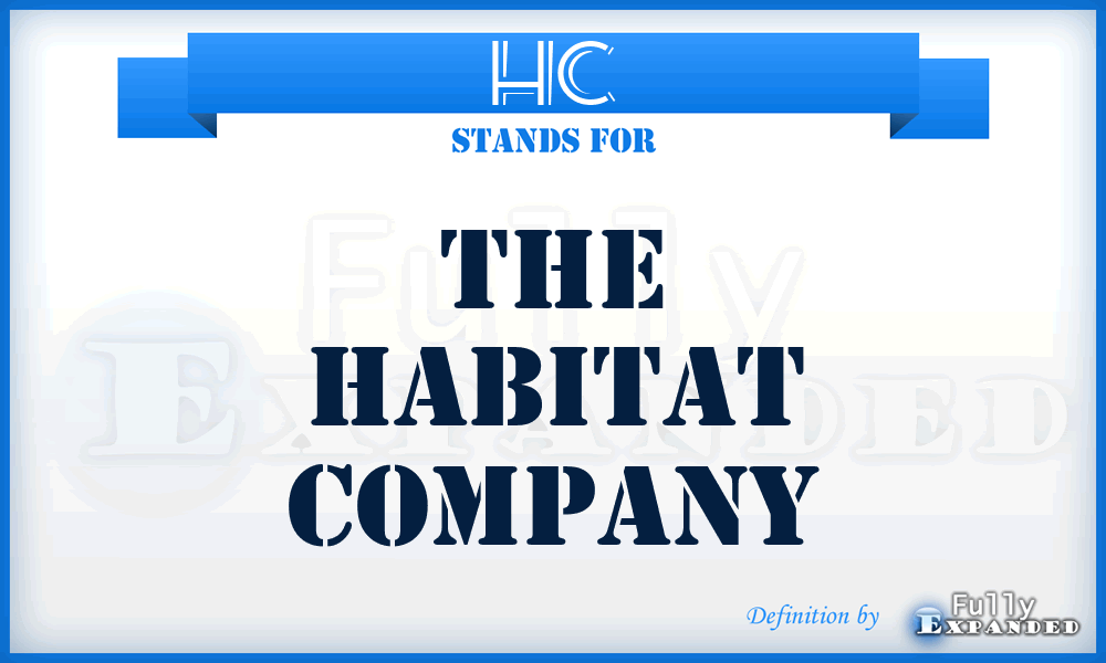 HC - The Habitat Company