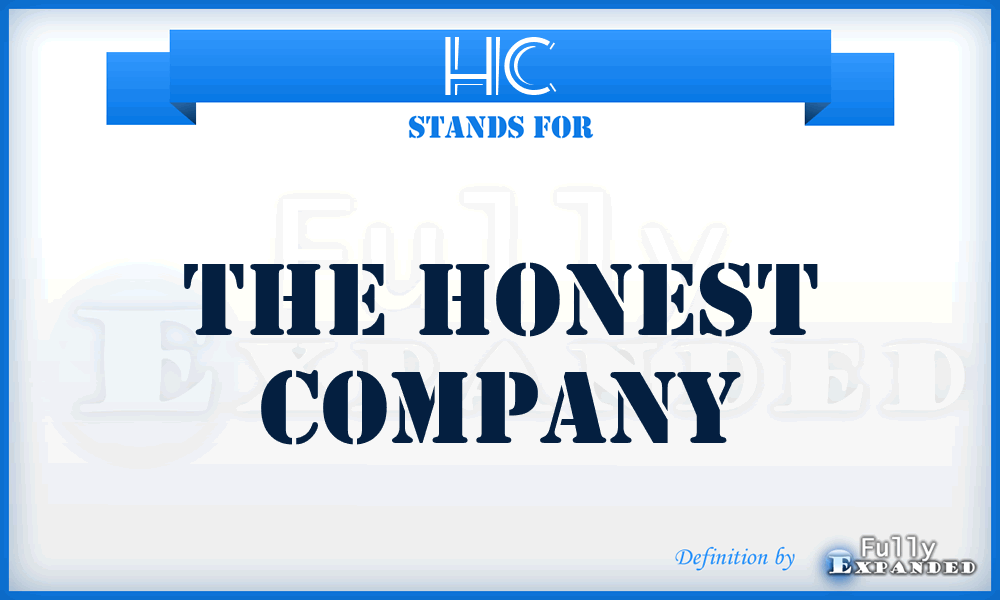 HC - The Honest Company