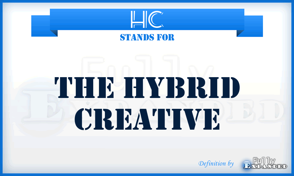 HC - The Hybrid Creative