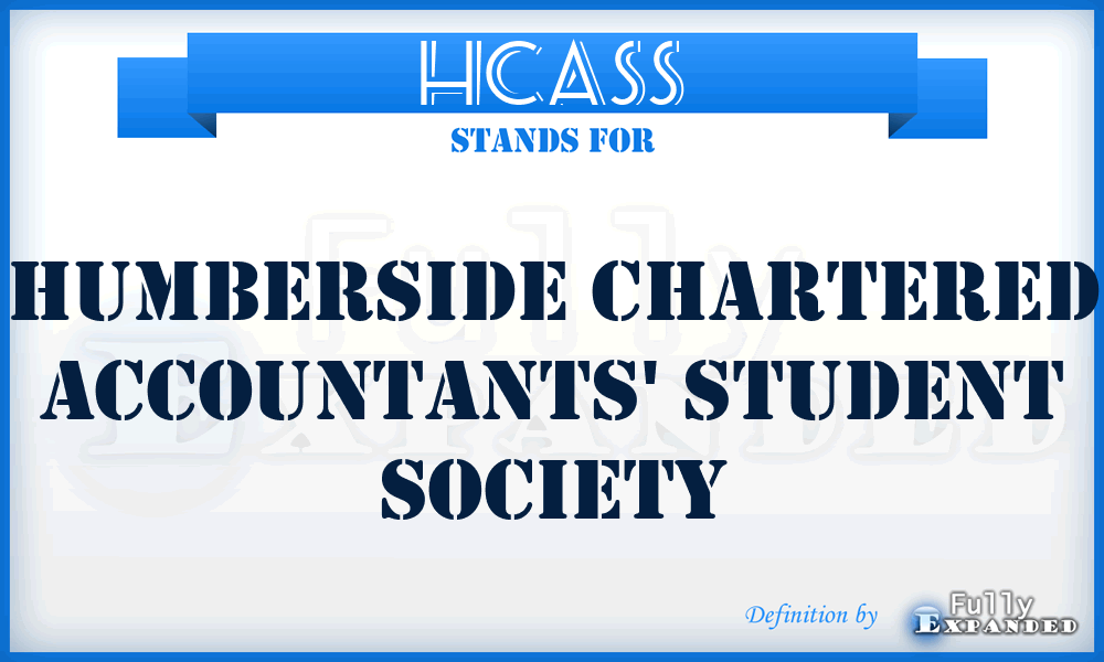 HCASS - Humberside Chartered Accountants' Student Society