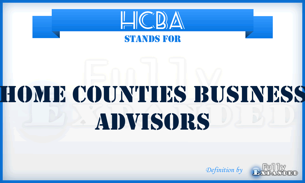 HCBA - Home Counties Business Advisors