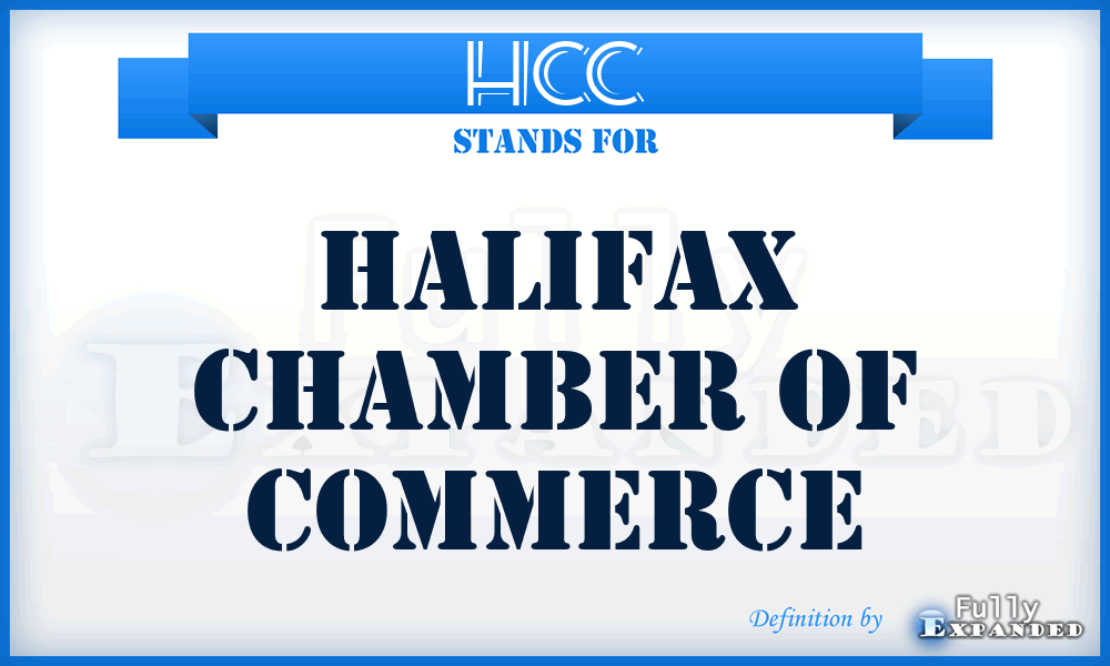 HCC - Halifax Chamber of Commerce