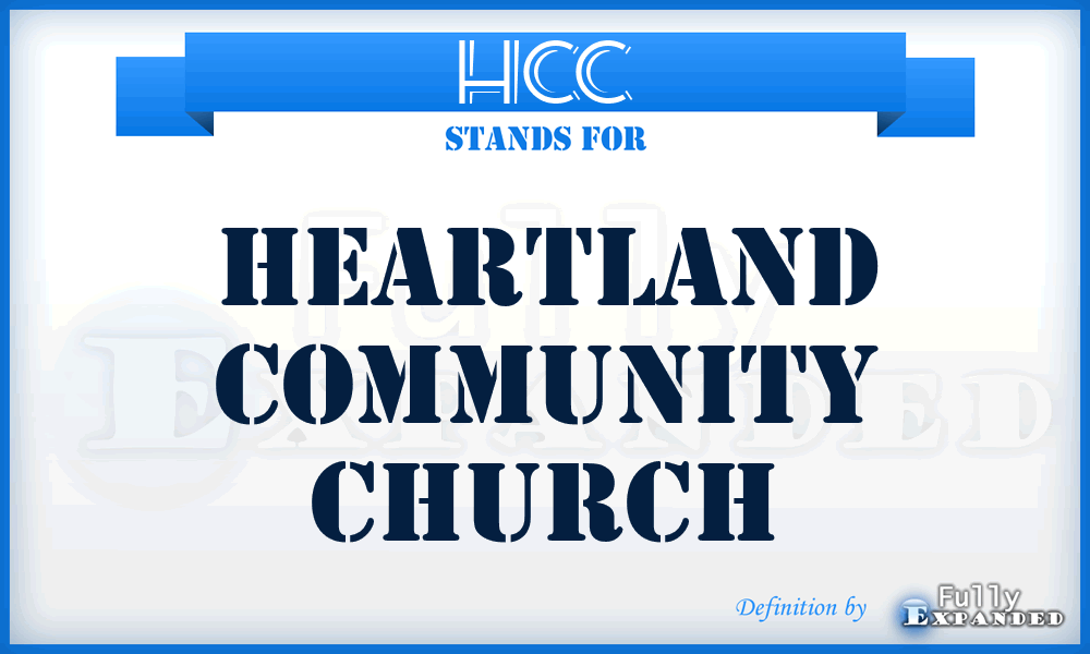 HCC - Heartland Community Church
