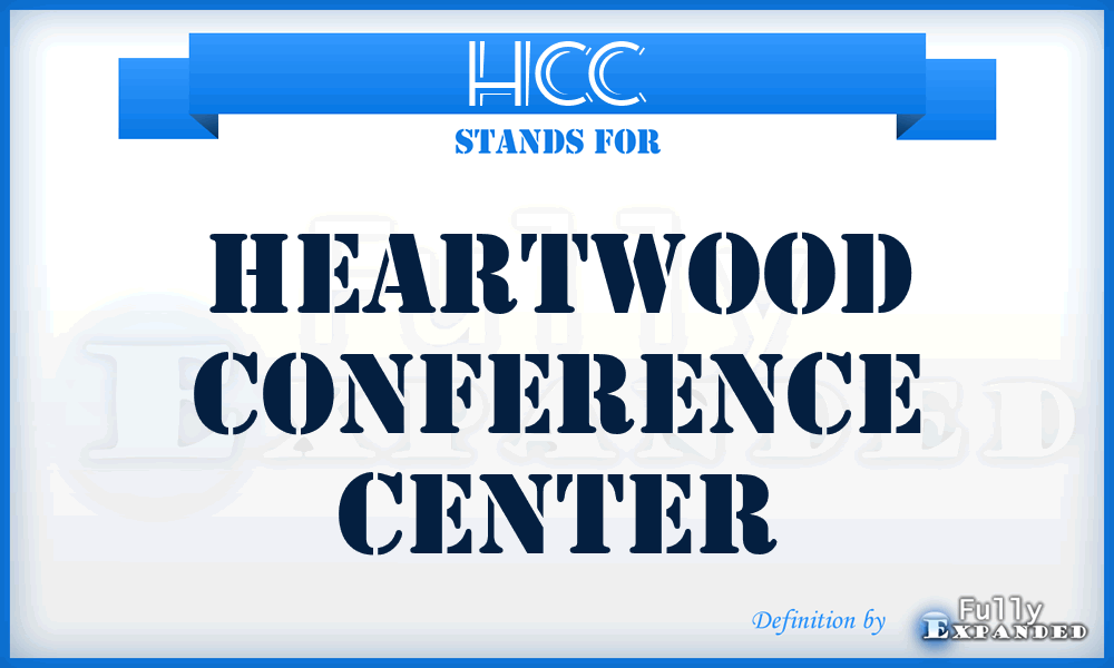 HCC - Heartwood Conference Center