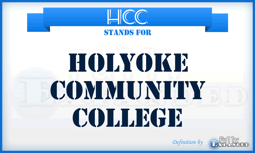 HCC - Holyoke Community College