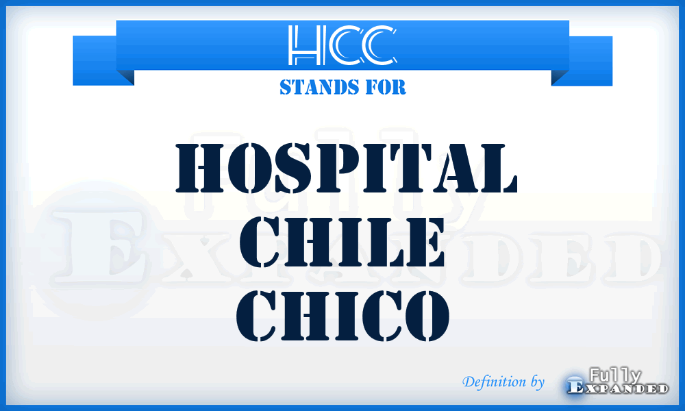 HCC - Hospital Chile Chico