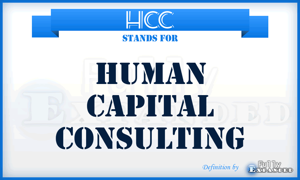 HCC - Human Capital Consulting