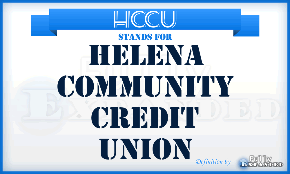 HCCU - Helena Community Credit Union
