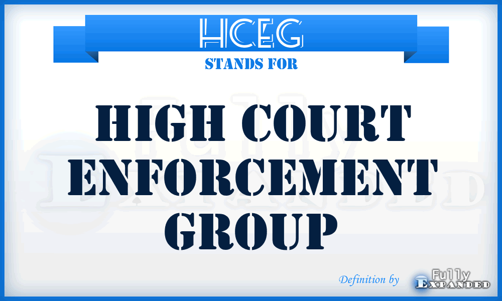 HCEG - High Court Enforcement Group