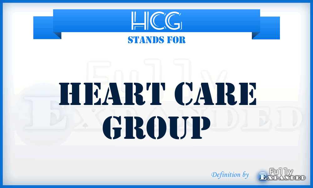 HCG - Heart Care Group