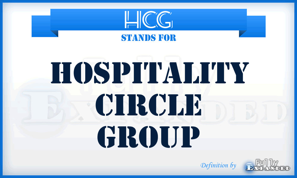 HCG - Hospitality Circle Group