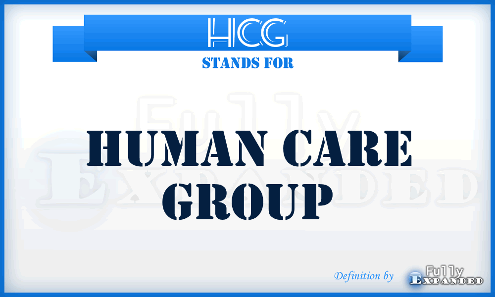 HCG - Human Care Group