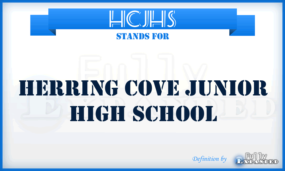 HCJHS - Herring Cove Junior High School