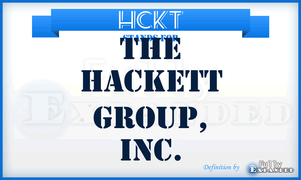 HCKT - The Hackett Group, Inc.