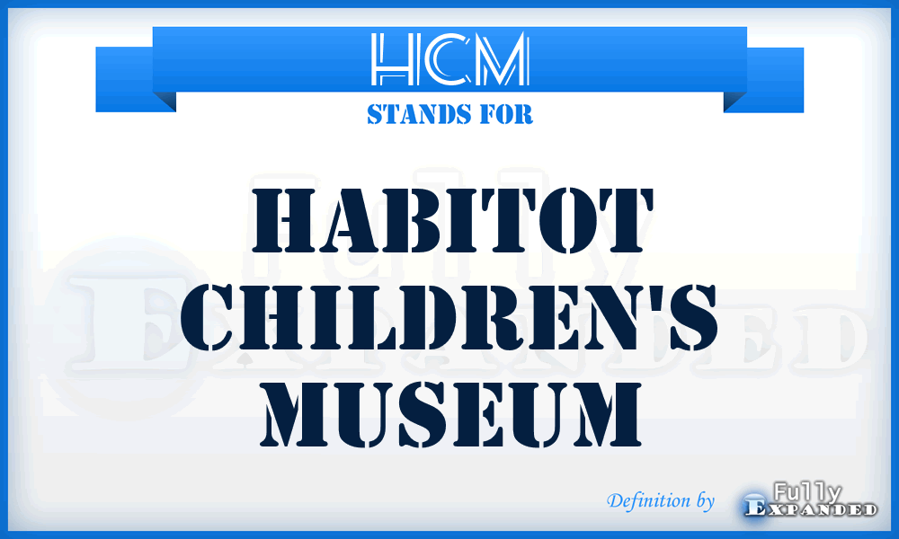 HCM - Habitot Children's Museum