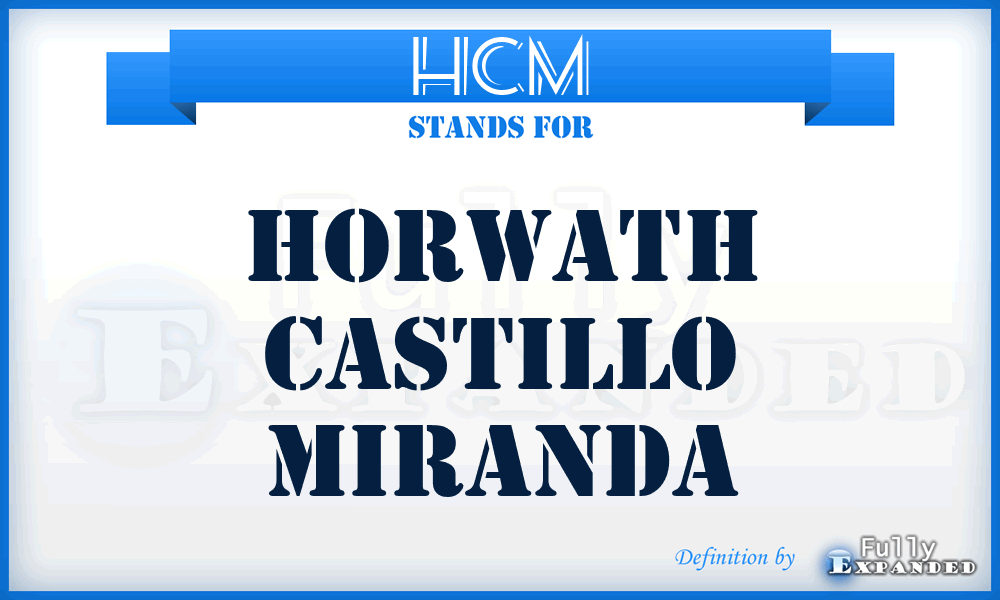 HCM - Horwath Castillo Miranda