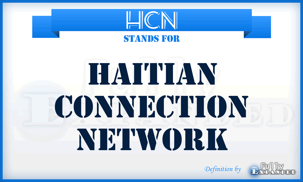 HCN - Haitian Connection Network