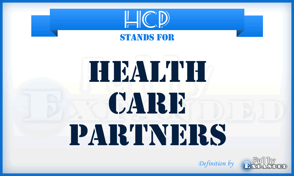 HCP - Health Care Partners