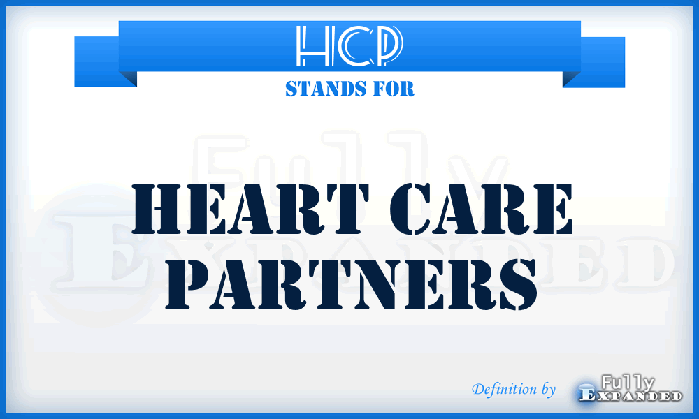 HCP - Heart Care Partners