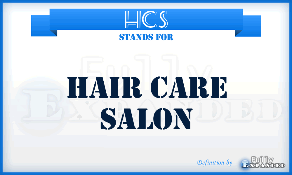 HCS - Hair Care Salon