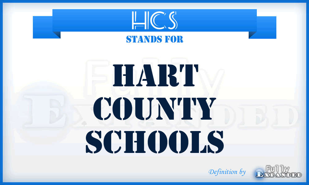 HCS - Hart County Schools